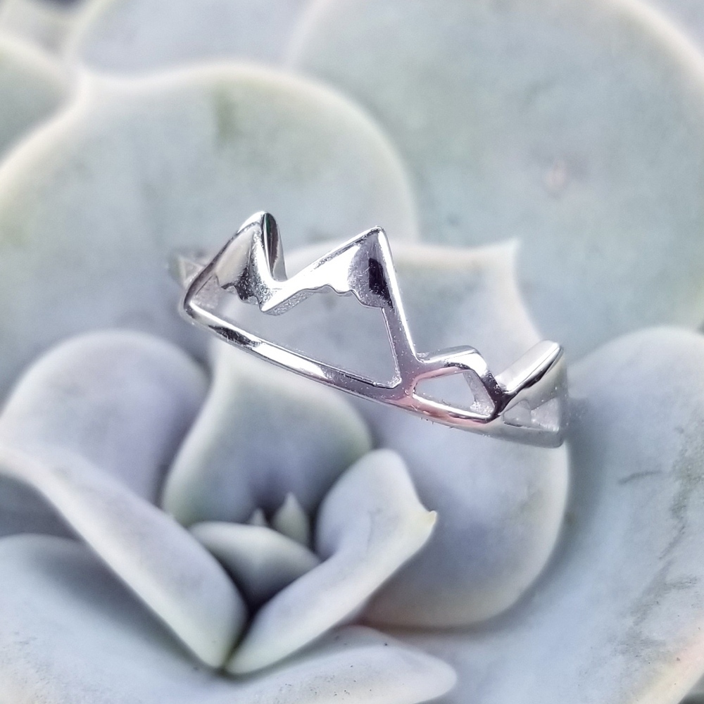{Take Me To The Mountains Ring} .925 Sterling